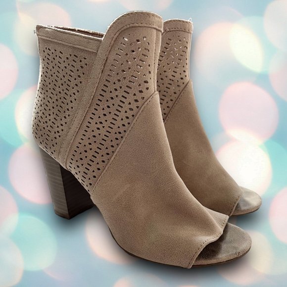 Women’s Sexy Open Toe Heels Ankle Booties Size 6.5 - Picture 2 of 7
